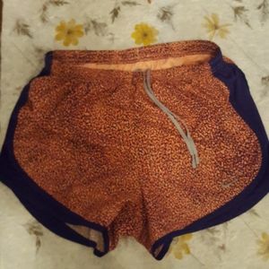 Nike • Dri-Fit Shorts, orange and purple, size medium